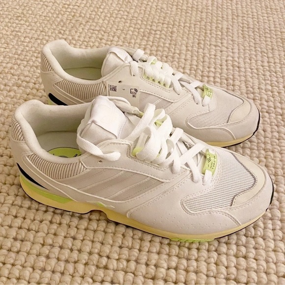🆕 ADIDAS ZX 4000 White Lime 11 NEW EE4762 - Picture 4 of 6